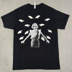 Advisory Board Crystals Carole Lombard Tee Shirt‎ Mens M Black Streetwear